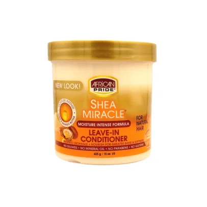 African Pride Shea Miracle Leave In Conditioner Front